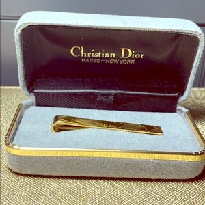 Vintage Christian Dior Gold-tone Clip